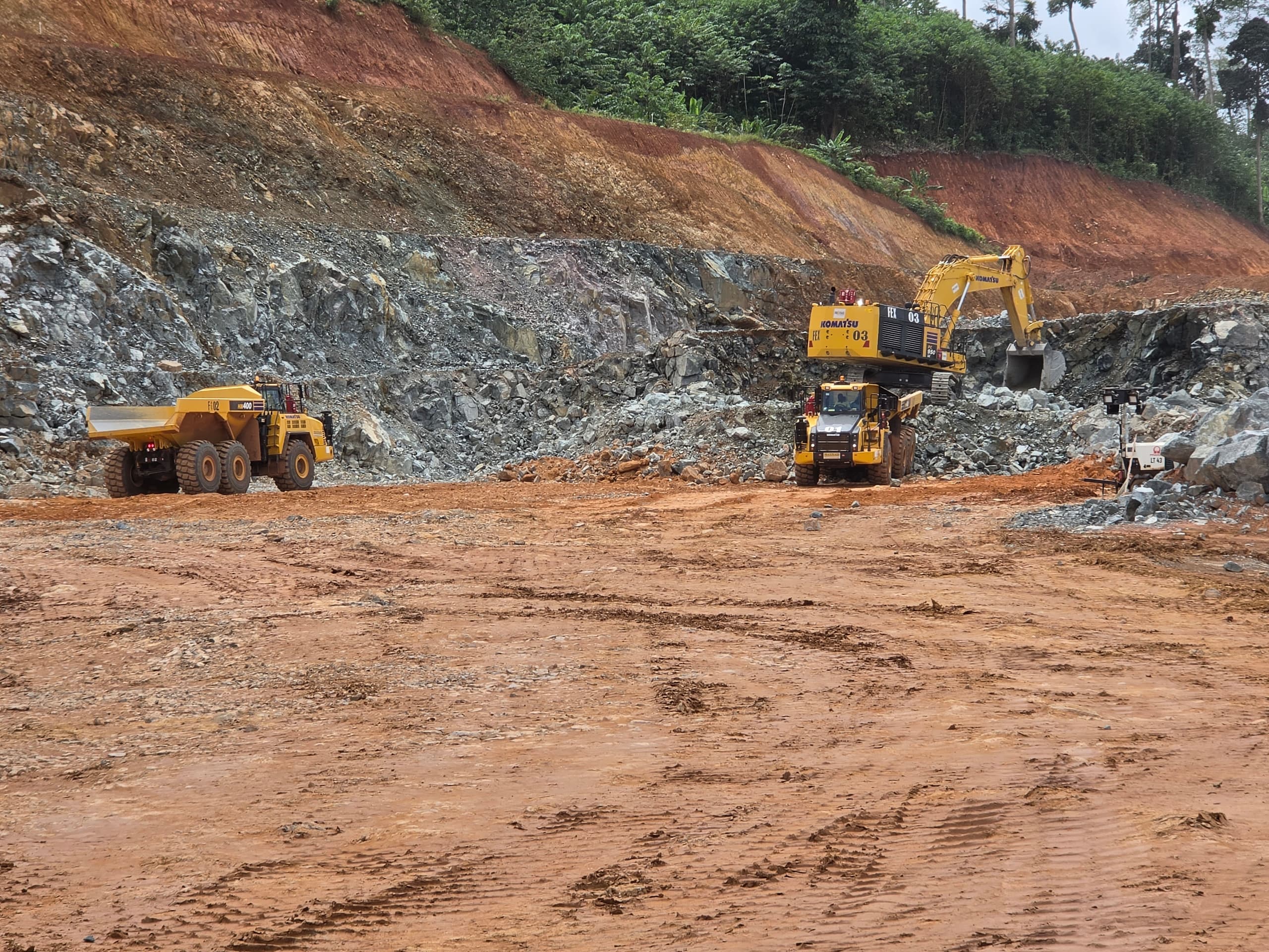 Asante Gold Chirano – pit operations